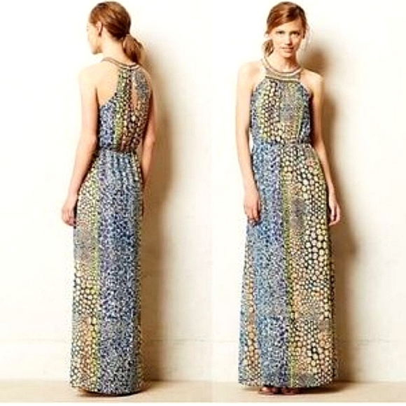 Anthropologie Dresses & Skirts - Anthropologie HD in Paris Mayacamas Beaded Maxi dress size 2
